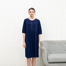 Load image into Gallery viewer, Dolly Dress Navy
