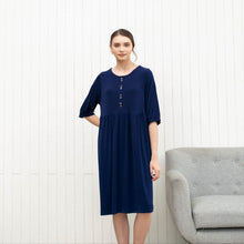 Load image into Gallery viewer, Dolly Dress Navy
