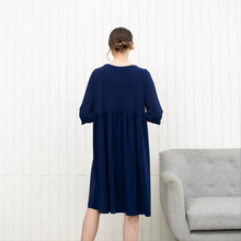 Load image into Gallery viewer, Dolly Dress Navy
