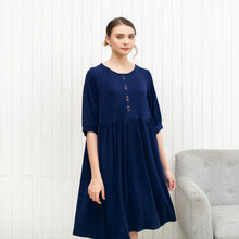 Load image into Gallery viewer, Dolly Dress Navy
