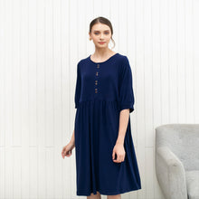 Load image into Gallery viewer, Dolly Dress Navy
