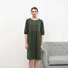 Load image into Gallery viewer, Dolly Dress Army Green
