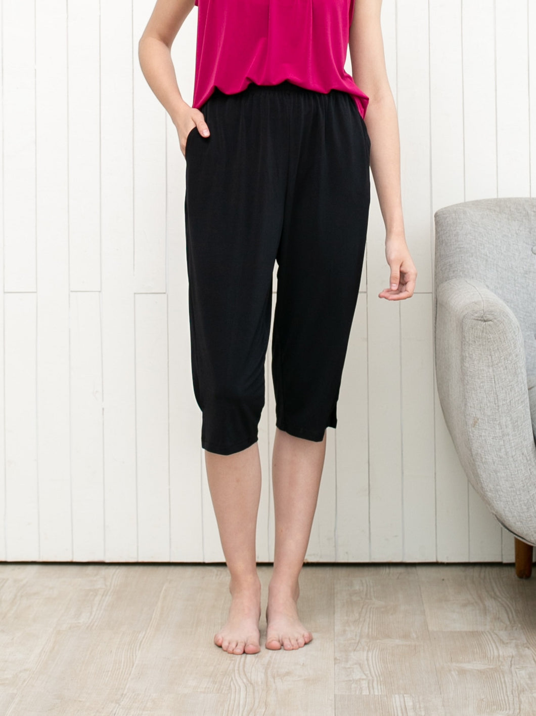 Perry 3/4 Pants - Black