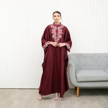 Load image into Gallery viewer, KIRA Kaftan - Maroon
