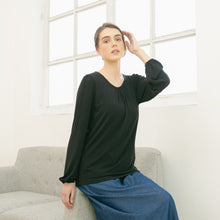 Load image into Gallery viewer, Lizzy Blouse - Black
