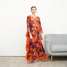 Load image into Gallery viewer, KEZIA Kaftan - Purple Orange
