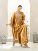 Load image into Gallery viewer, Kimi Kaftan Lebaran - Ochre
