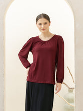 Load image into Gallery viewer, Lizzy Blouse - Maroon
