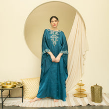 Load image into Gallery viewer, CLEO Kaftan Lebaran - Aquamarine
