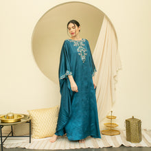 Load image into Gallery viewer, CLEO Kaftan Lebaran - Aquamarine
