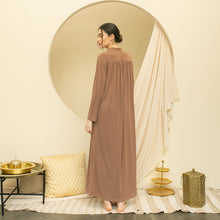 Load image into Gallery viewer, Anya Dress - Gamis Kaos - Latte
