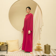 Load image into Gallery viewer, Anya Dress - Gamis Kaos - Fuschia
