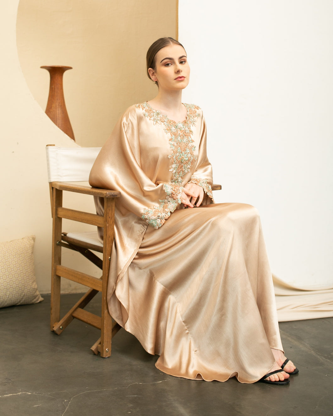 Kimi Kaftan Lebaran - Gold