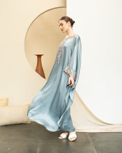 Load image into Gallery viewer, Kimi Kaftan Lebaran - Ice Blue
