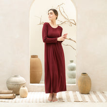 Load image into Gallery viewer, Bonita Dress Maroon
