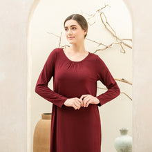 Load image into Gallery viewer, Bonita Dress Maroon
