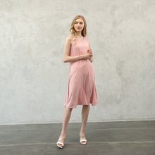 Load image into Gallery viewer, Illy Dress - V neck Dress - Baby Pink
